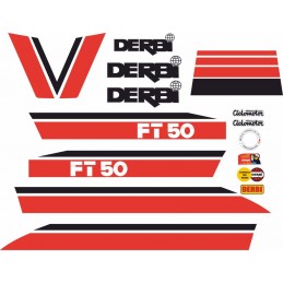 Juego Adhesivos Derbi Copa...